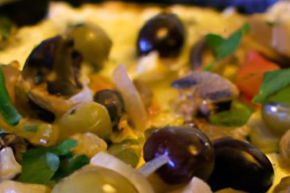 Savory Mediterranean Feta & Olive Egg Casserole Delight