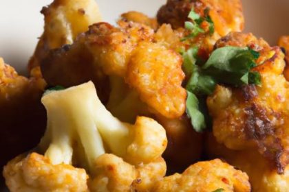 Crispy Baked Buffalo Cauliflower Bites: A Flavorful Twist