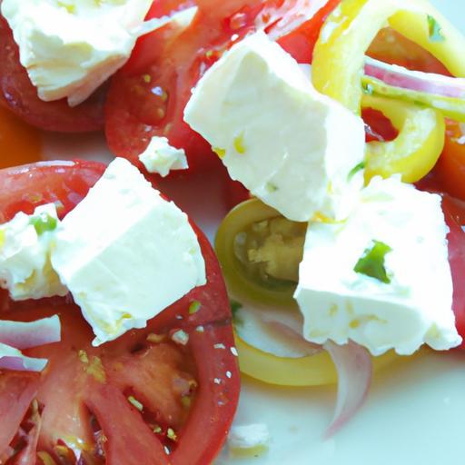 Fresh Flavors: The Ultimate Tomato and Feta Cheese Salad