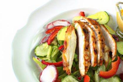 Savor the Flavor: Perfect Grilled Chicken with Fresh Salad