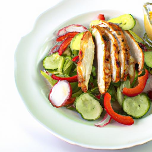 Savor the Flavor: Perfect Grilled Chicken with Fresh Salad