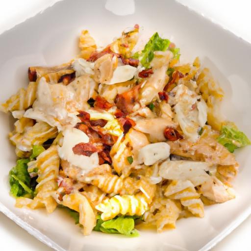 Creamy Chicken Bacon Ranch Pasta Salad Recipe to Savor
