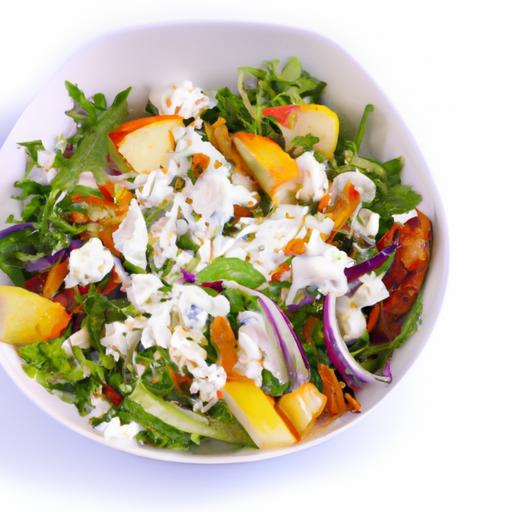 Spice Up Lunch with Warm Buffalo Chicken & Blue Cheese Salad