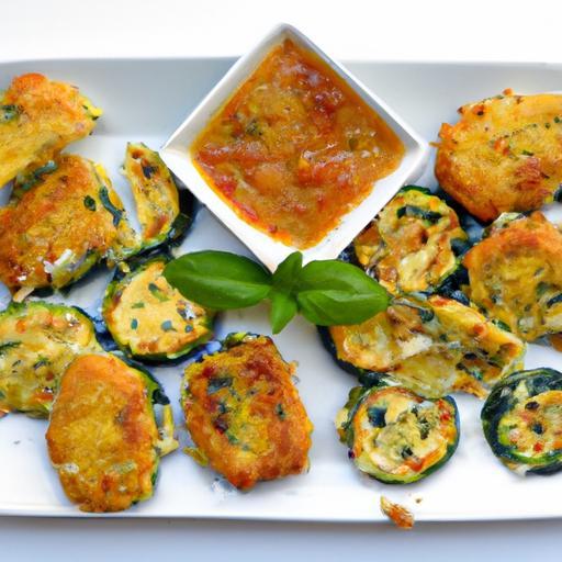 Crispy Zucchini Parmesan Bites: A Healthy Snack Delight