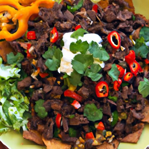 Ultimate Loaded Beef Nachos: A Flavor Explosion Unveiled