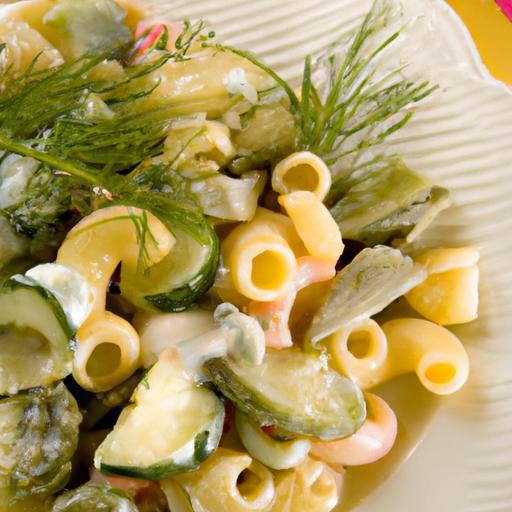Tangy Twist: How to Make Refreshing Dill Pickle Pasta Salad