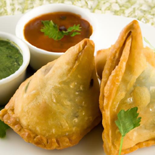 Crispy Indian Samosas: Perfect Pairing with Zesty Chutney