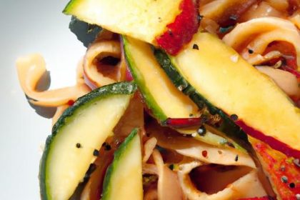 Crunchy Delight: Apple Mayo Noodle Salad Recipe Unveiled