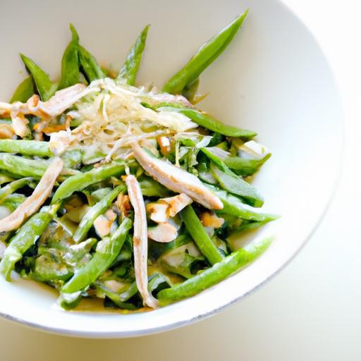 Crunchy Wasabi Pea Chicken Salad: A Flavorful Twist