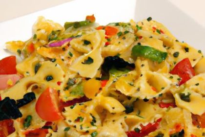 Bowtie Pasta Salad: A Colorful Twist on Classic Freshness