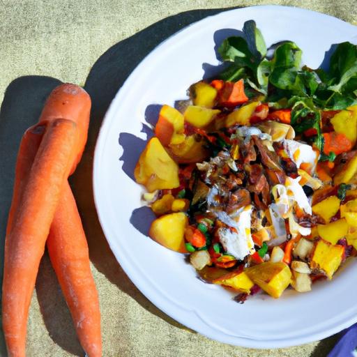 Crunchy Pistachio & Carrot Chicken Salad: A Fresh Twist