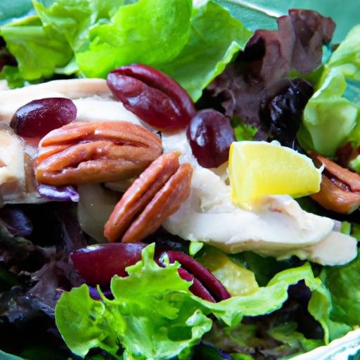 A Crunchy Twist: Grape Pecan Chicken Salad Delight