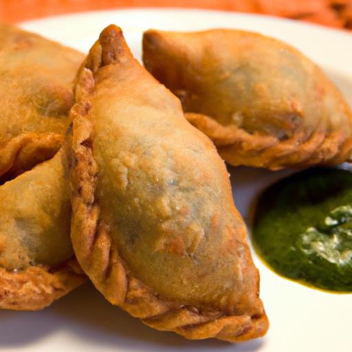 Crispy Indian Samosas: Perfect Pairing with Zesty Chutney