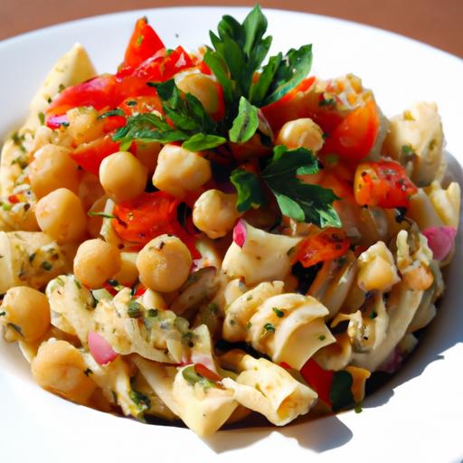 Mediterranean Hummus Pasta Salad: A Wholesome Flavor Twist