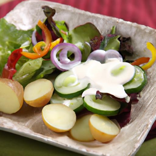 Salad Cream Uncovered:⁣ A Tangy Twist on Classic Dressings