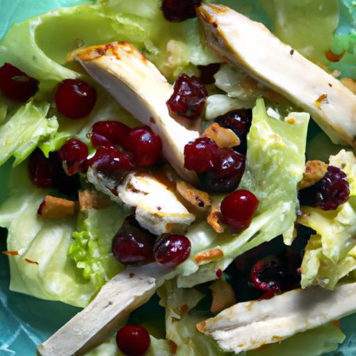A flavorful Twist: Chicken Salad with Cranberries & Pecans