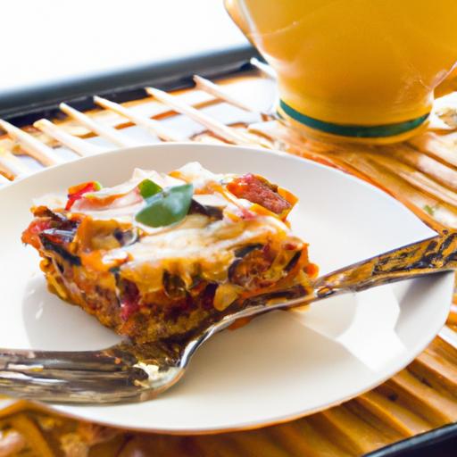 Savory Chickpea Flour Breakfast Bake: ‍A Wholesome Start