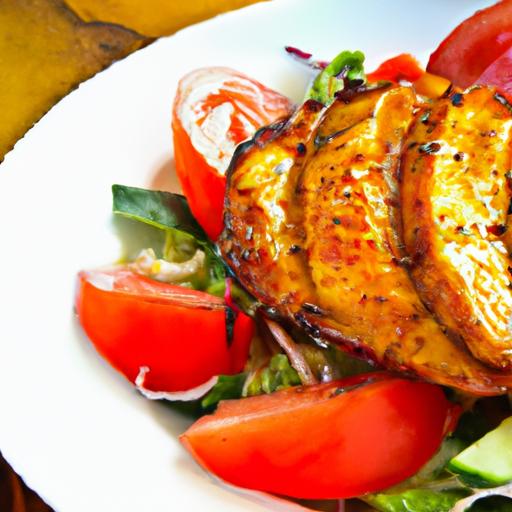 savor⁣ the Flavor: Perfect Grilled Chicken with Fresh Salad