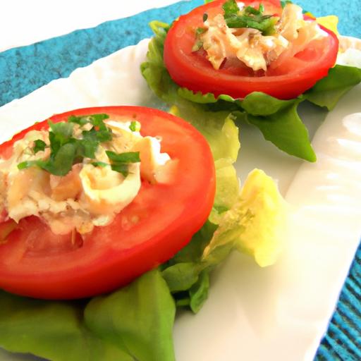 Fresh & Flavorful: Chicken Salad Stuffed Tomatoes Recipe