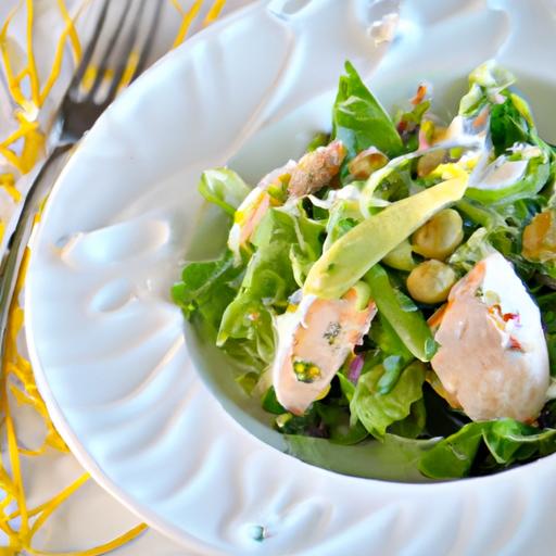 Crunchy Wasabi Pea Chicken Salad: A flavorful Twist