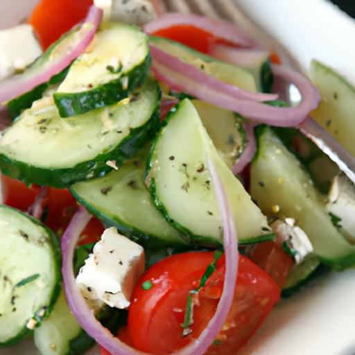 Fresh Flavors Unite: ⁤Tomato, Cucumber & Feta Salad Guide
