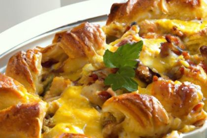 Decadent French Croissant and Brie Casserole Delight Unveiled