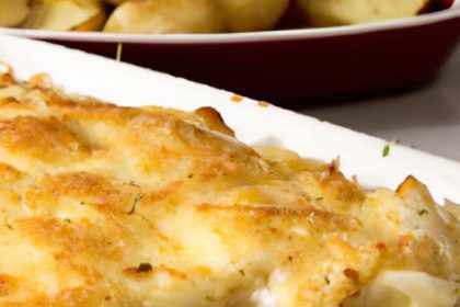 Melted Comfort: The Ultimate Cheesy Hamburger Potato Casserole