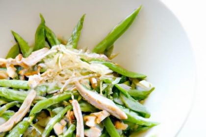 Crunchy Wasabi Pea Chicken Salad: A Flavorful Twist